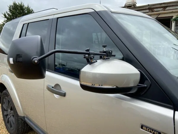 MIL-6613 – MILENCO Exterior Towing Mirror, Vehicle Fitment: Range/ Land Rovers And BMW X Series Clip-On Non-Extendabl...
